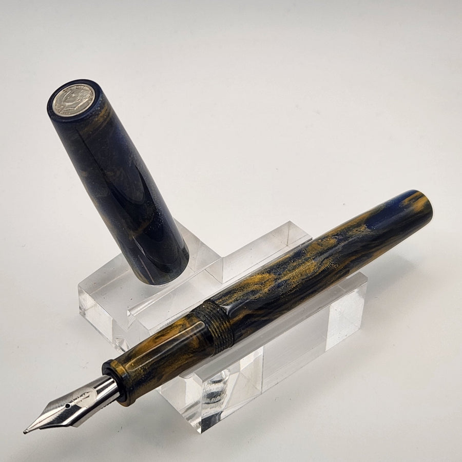 "Celestial Sky" - IKE Fountain Pen - DaveDollarCustomPens