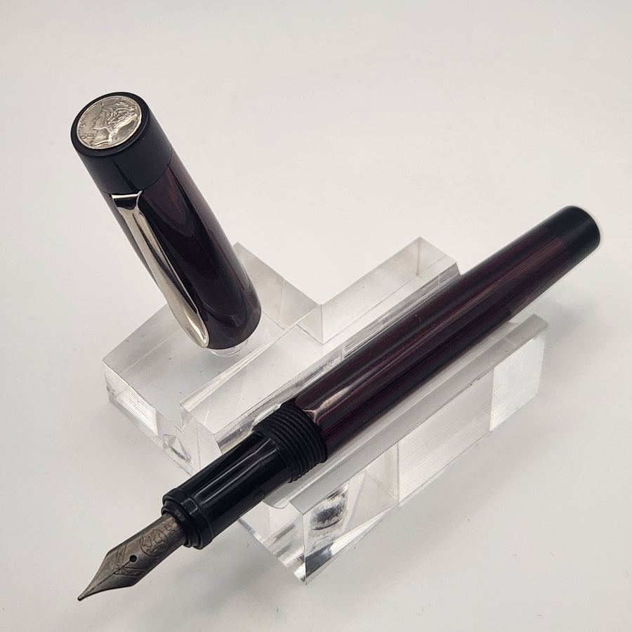 “Cumberland” - Mercury Convertible Pocket Fountain Pen / Rollerball with clip - DaveDollarCustomPens