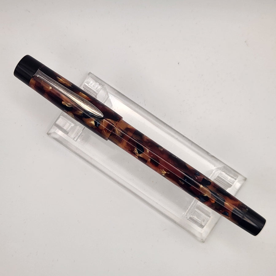 “Kyoto Cellulose Acetate" - Mercury Convertible Fountain Pen / Rollerball with clip - DaveDollarCustomPens