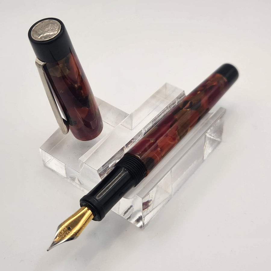 Mazzuchelli Cebloplast - Mercury Pocket Fountain Pen - DaveDollarCustomPens