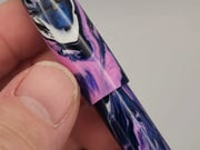"Purple Storm" - Mercury Convertible Fountain Pen / Rollerball