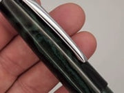 "Jaguar Ebonite" - Liberty Fountain Pen - with Clip and #8 Nib