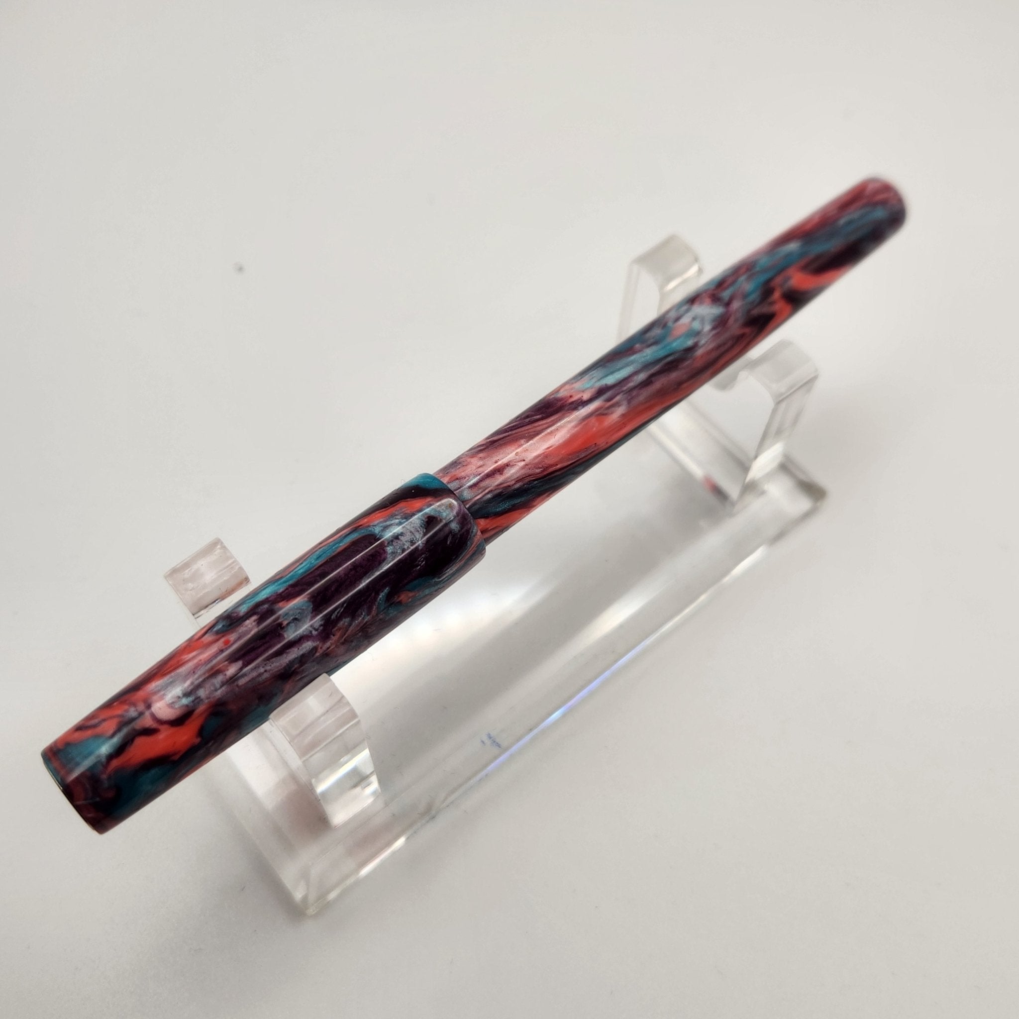 "Salt Water Wine" - Mercury Convertible Fountain Pen / Rollerball - DaveDollarCustomPens