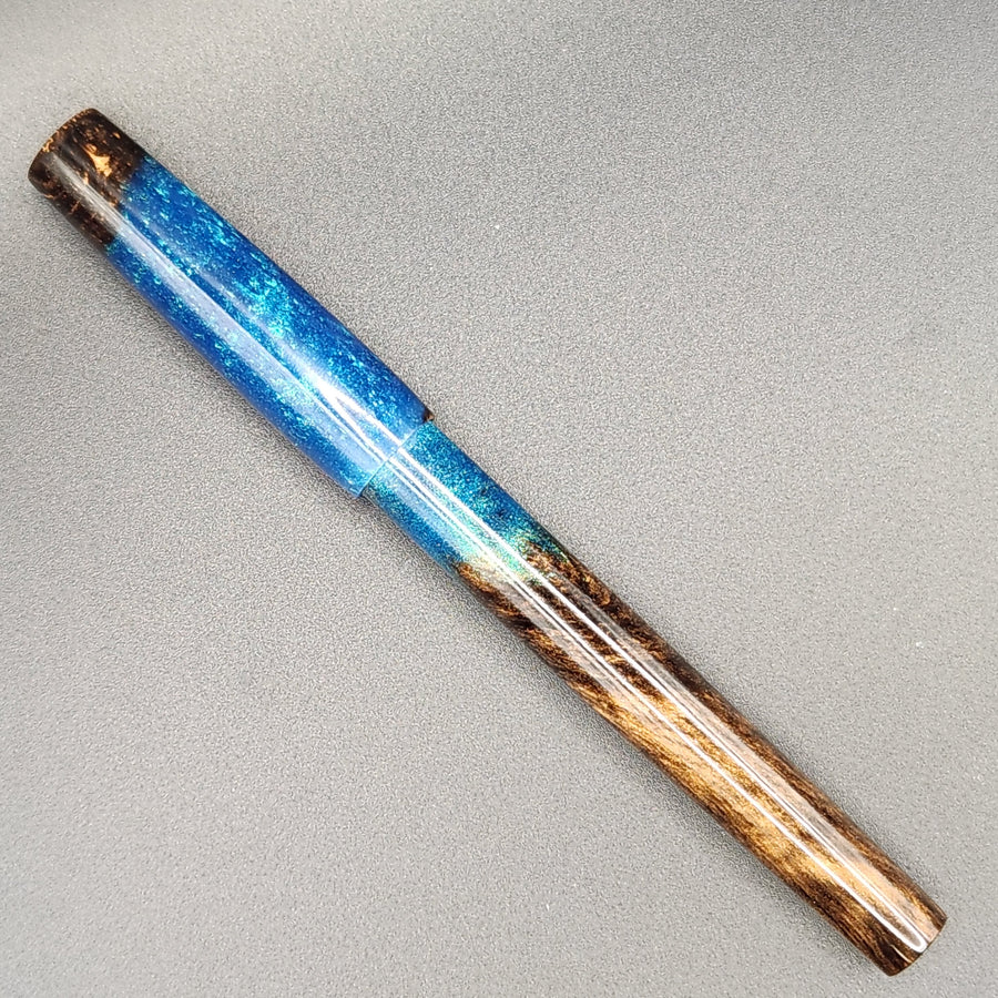 Long Mercury Pocket Fountain Pen - “Copper Dreams”