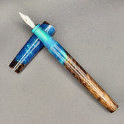 Long Mercury Pocket Fountain Pen - “Copper Dreams”