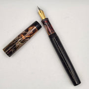 IKE Fountain Pen - Augusta Theater and Brown Sparkle