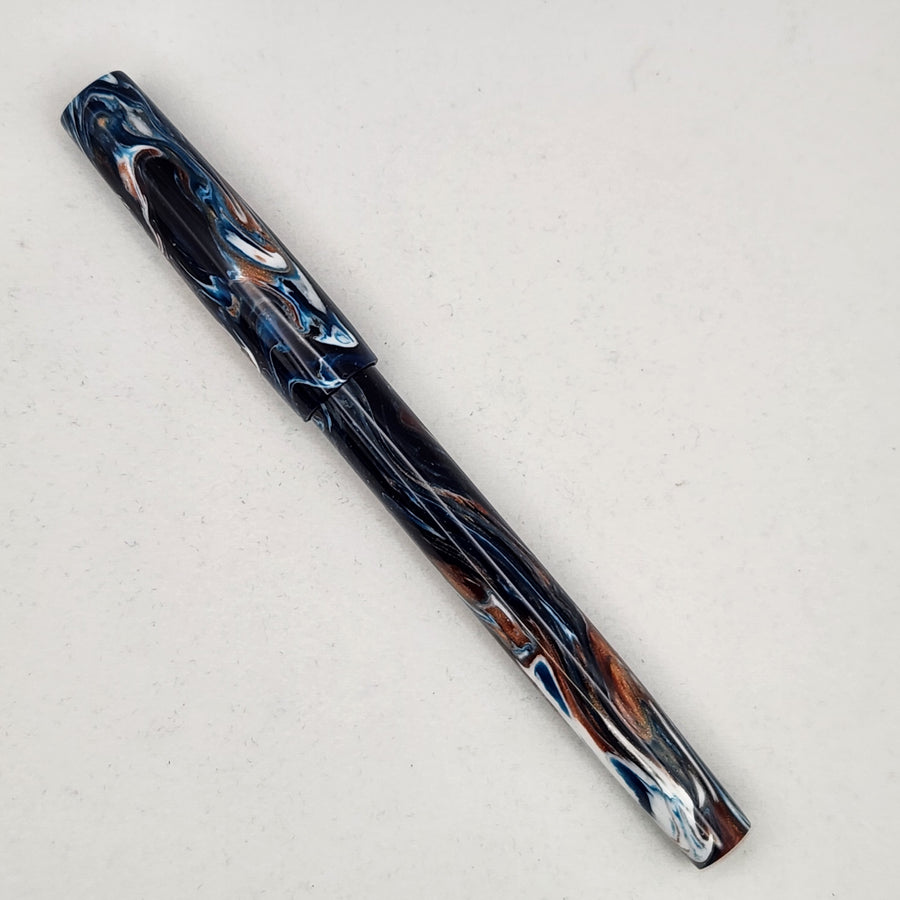 Long Mercury Pocket Fountain Pen - “Achilles Teal”