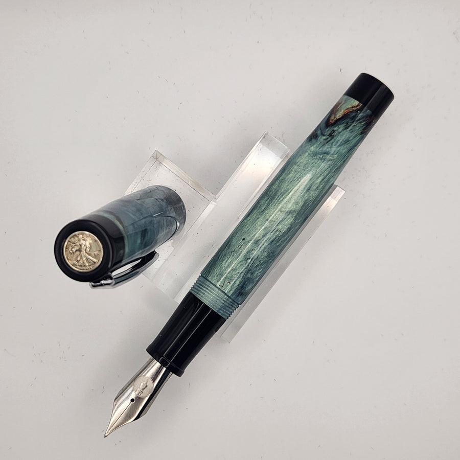 "All about the Benjis" - Liberty Fountain Pen #8 Nib with clip