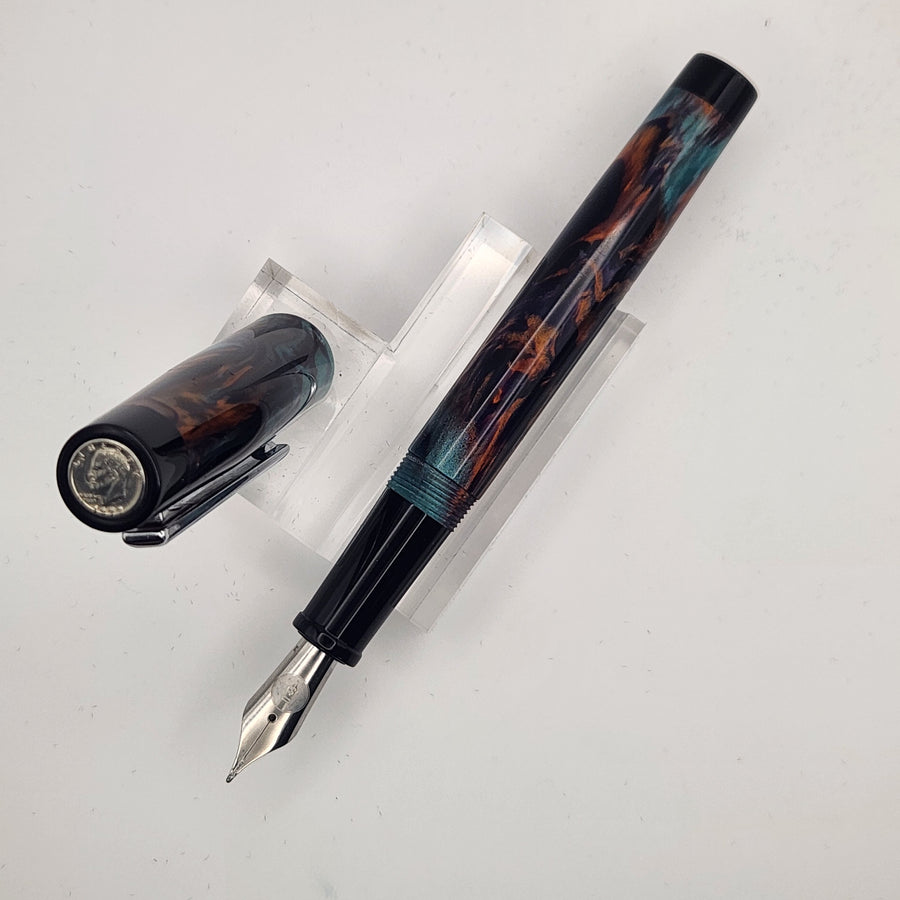 "Bohemian Twilight" - IKE Fountain Pen with clip