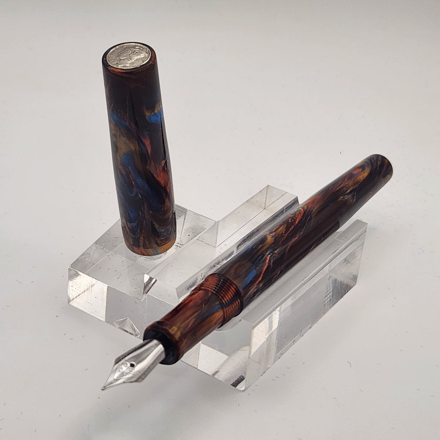 “Peacock Springs” - Mercury Convertible Fountain Pen / Rollerball