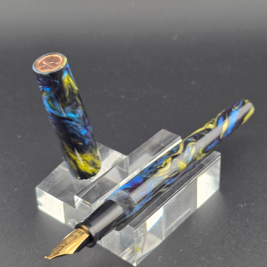 "Abalone X" - Fude Freedom fountain pen