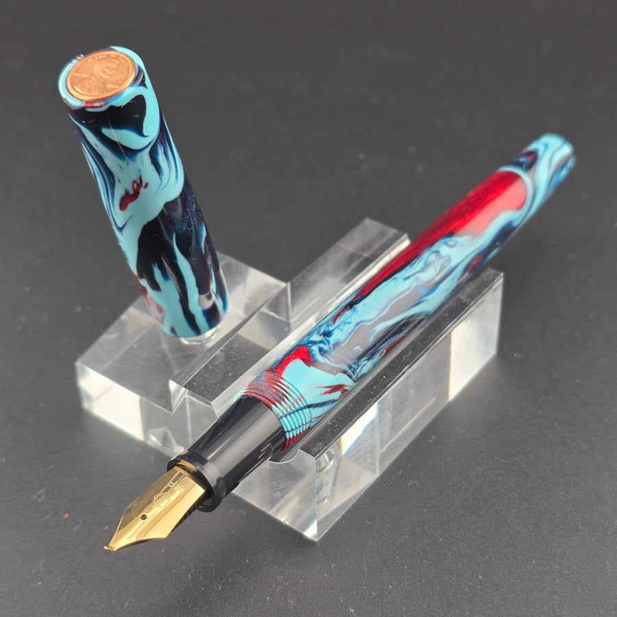 "Defend the Deep" - Fude Freedom fountain pen