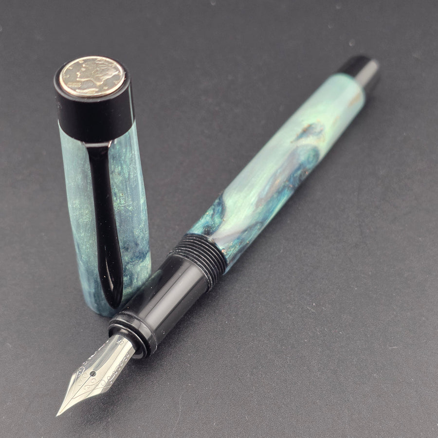 “All about the Benji’s” - Mercury Convertible Pocket Fountain Pen / Rollerball with clip