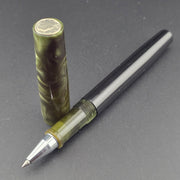 “Bexley Olive Green” - Pocket Mercury Convertible Fountain Pen / Rollerball