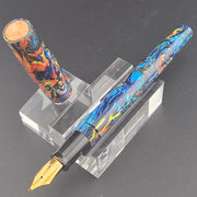 "Rainbow in the Dark" - Fude Freedom fountain pen
