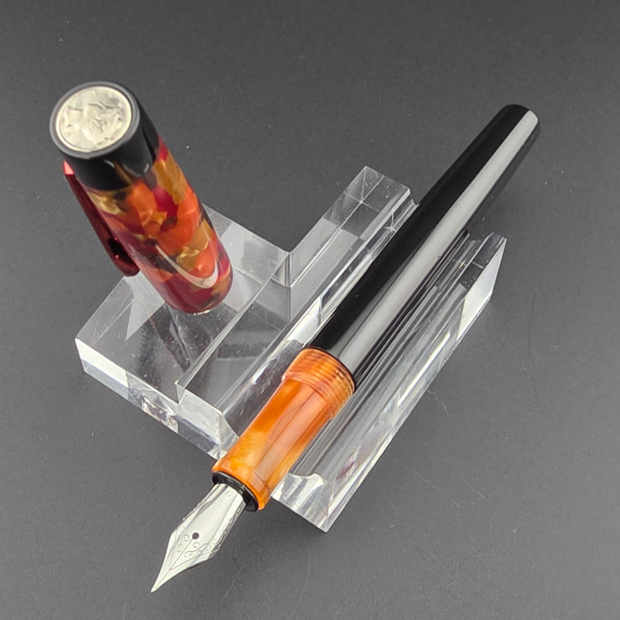 Mazzuchelli Cebloplast - Mercury Convertible Fountain Pen / Rollerball