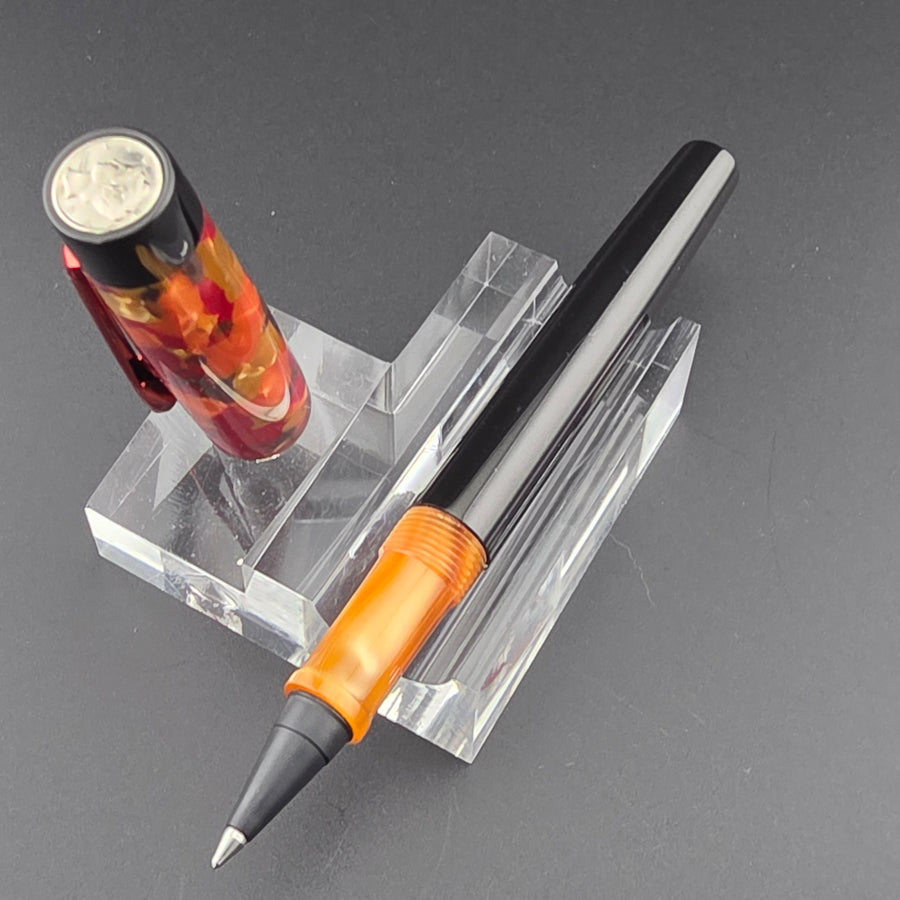 Mazzuchelli Cebloplast - Mercury Convertible Fountain Pen / Rollerball