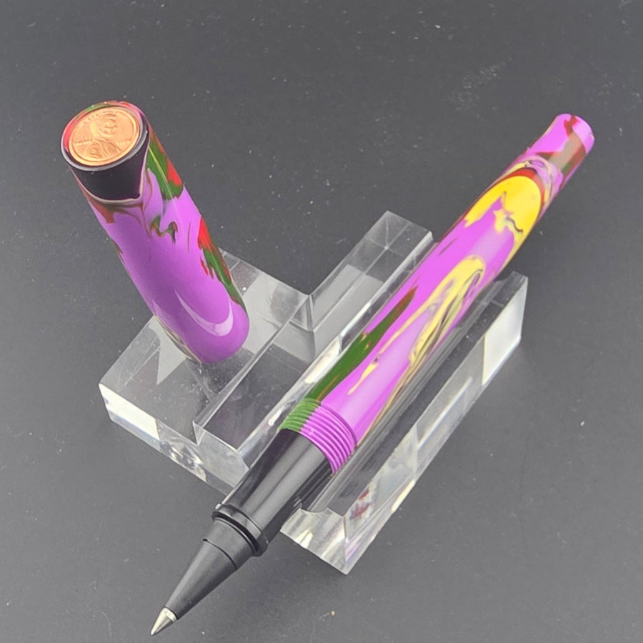 "Abstract Art" - Fude Freedom fountain pen - DaveDollarCustomPens