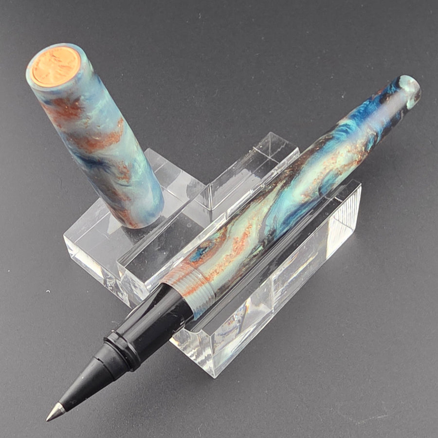 "All About the Benji's" - Freedom Convertible Fountain Pen - DaveDollarCustomPens