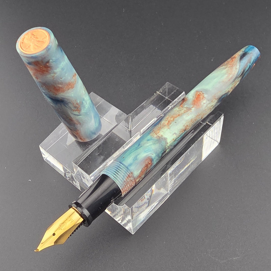 "All About the Benji's" - Freedom Convertible Fountain Pen - DaveDollarCustomPens
