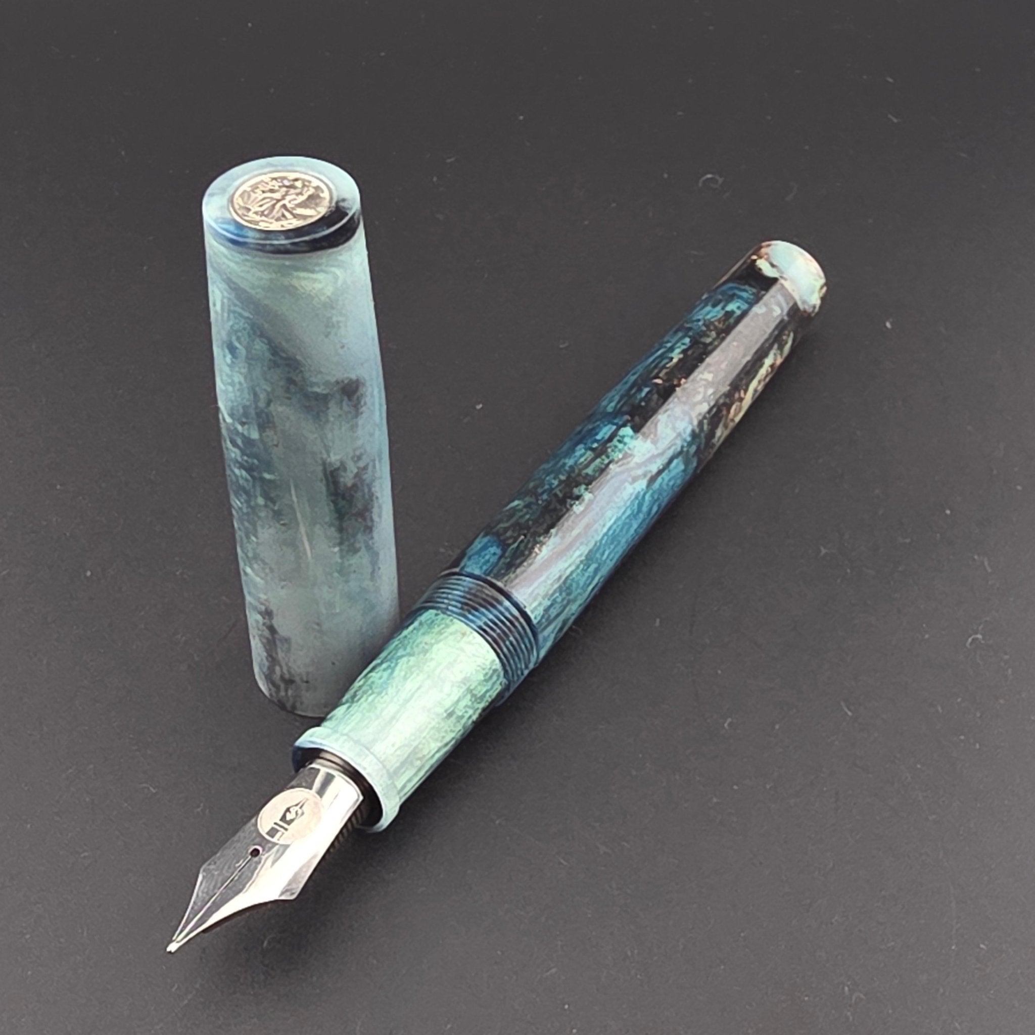 "All about the Benjis" - Liberty Fountain Pen - 8 Nib - DaveDollarCustomPens