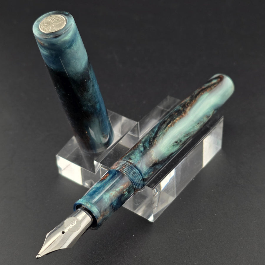 "All about the Benjis" - Liberty Fountain Pen - 8 Nib - DaveDollarCustomPens