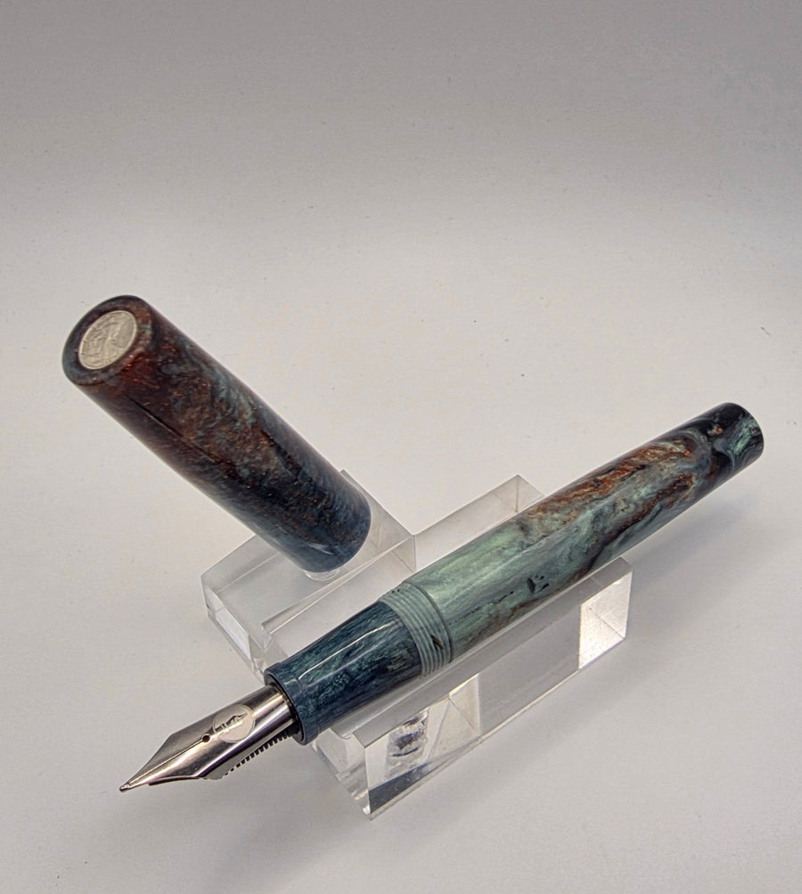 "All about the Benjis" - Liberty Fountain Pen - 8 Nib - DaveDollarCustomPens