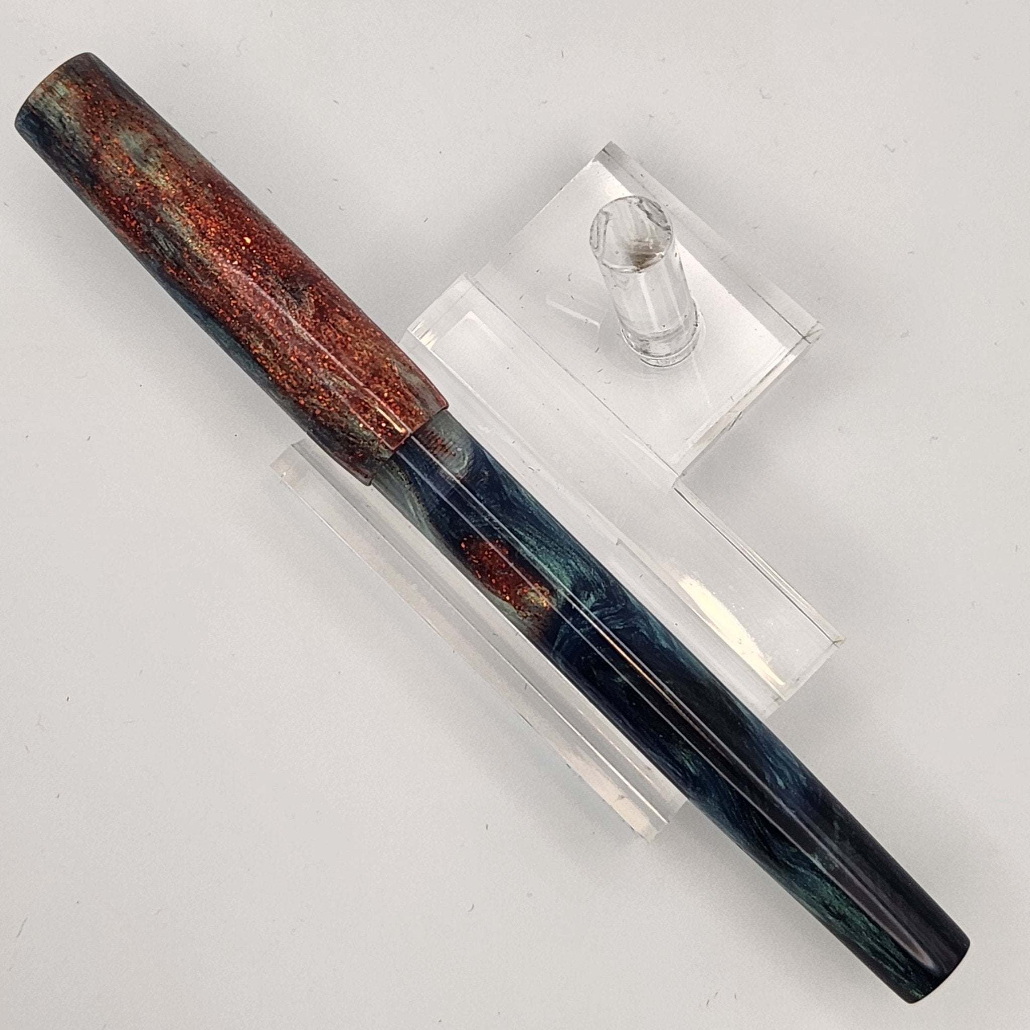 "All about the Benjis" - Mercury Convertible Fountain Pen / Rollerball - DaveDollarCustomPens