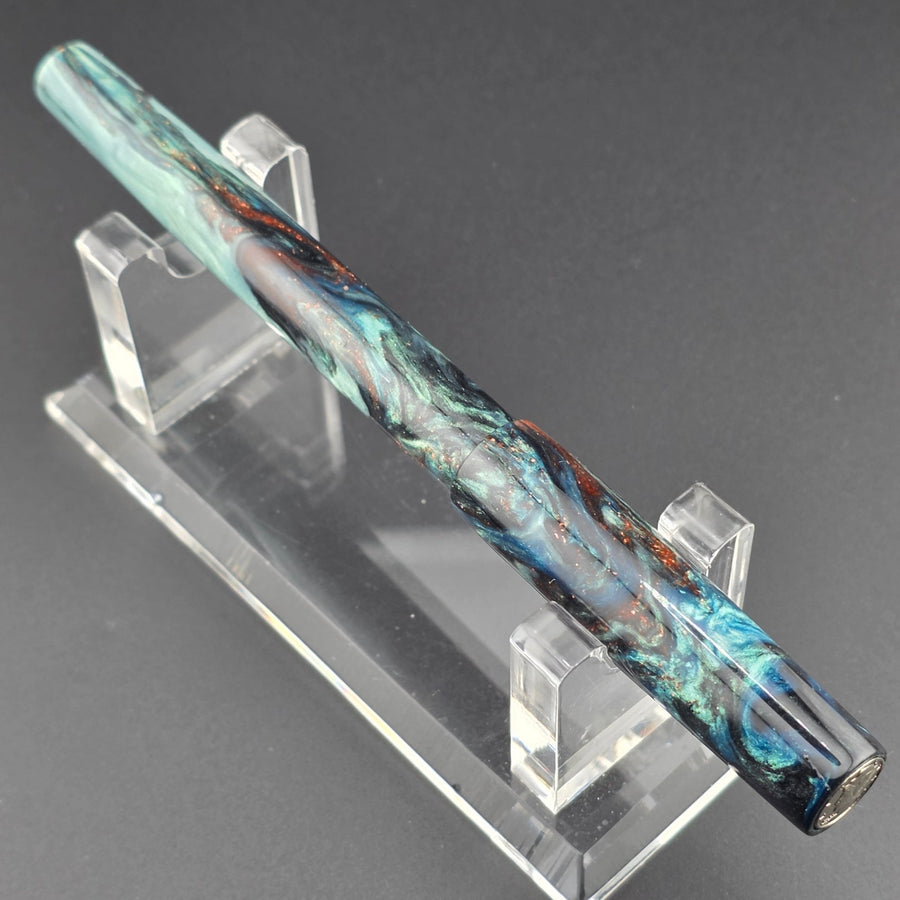 "All about the Benjis" - Mercury Convertible Fountain Pen / Rollerball - DaveDollarCustomPens