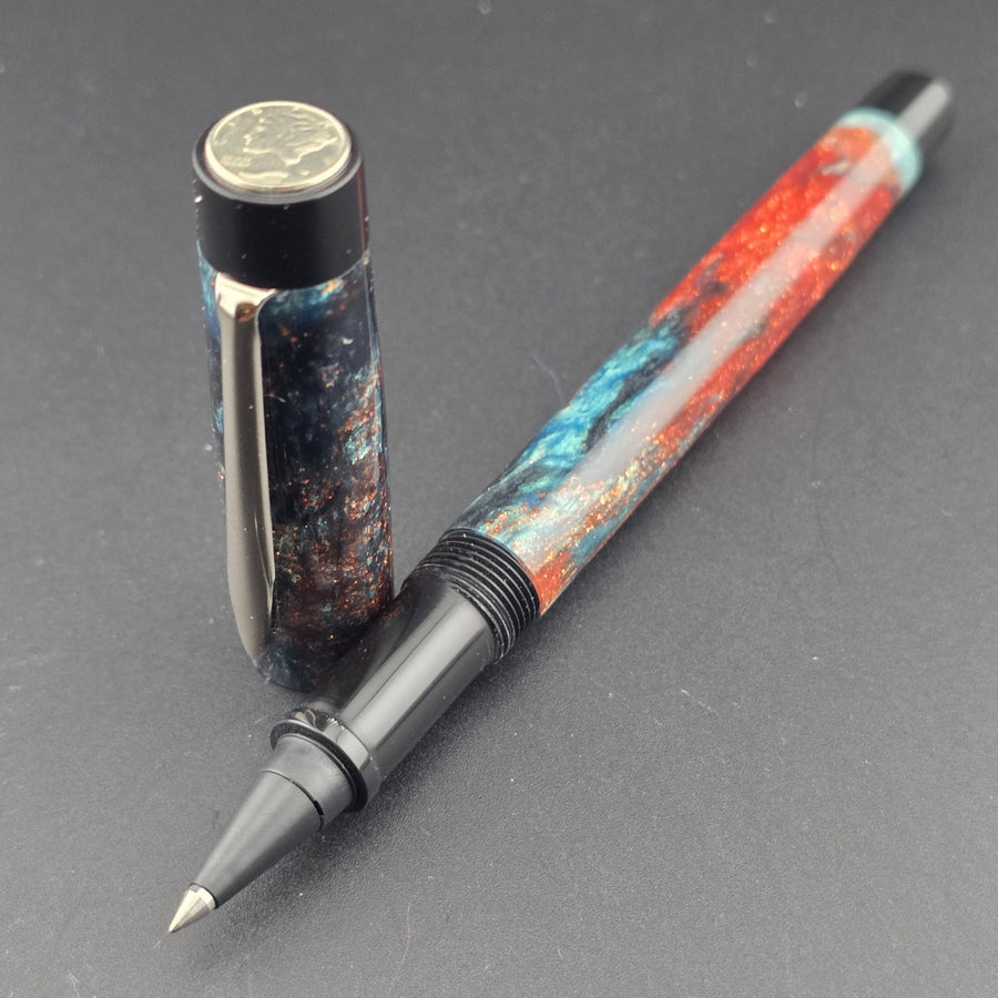 “All about the Benji’s” - Mercury Convertible Fountain Pen / Rollerball with Clip - DaveDollarCustomPens