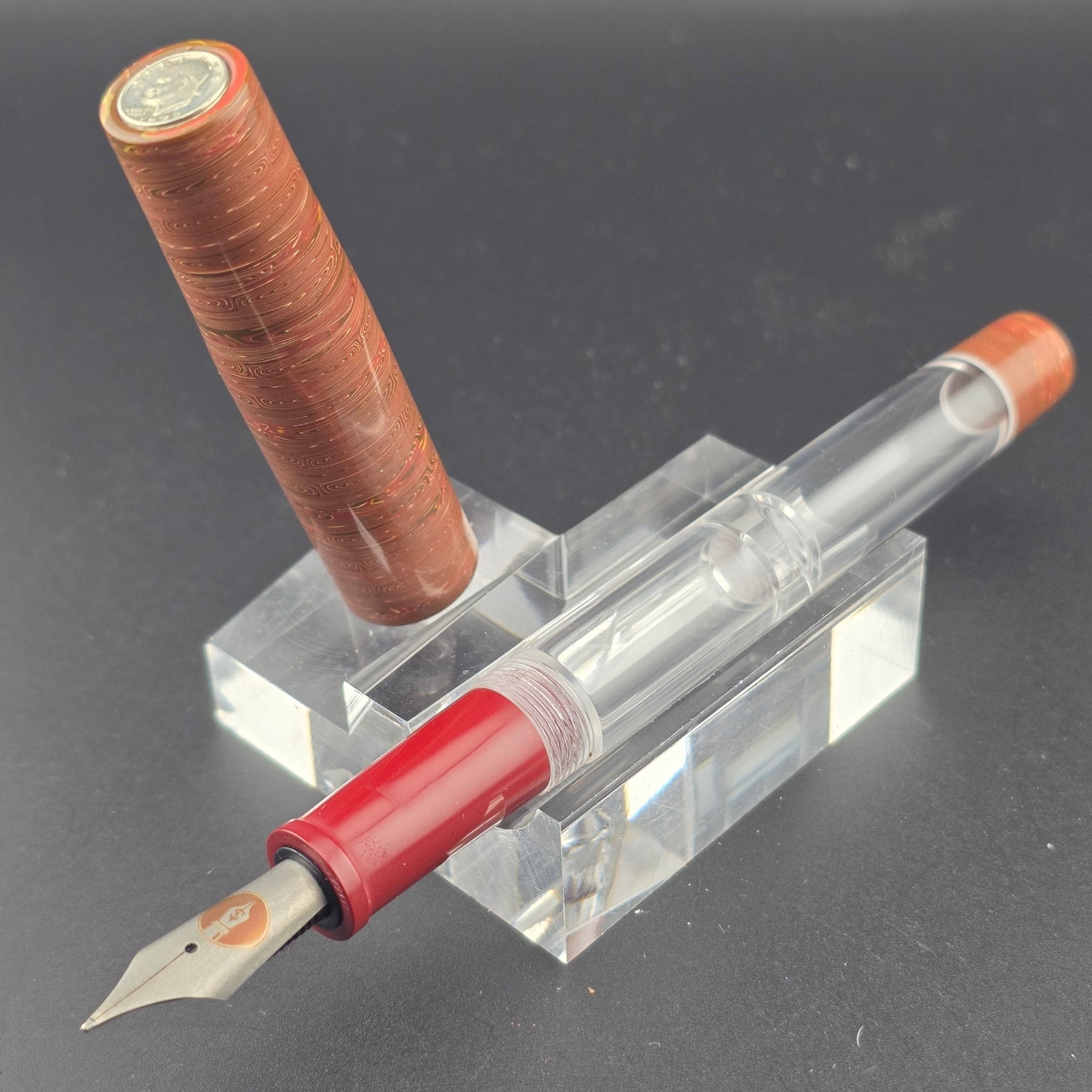 Anton 630 "Display-Dropper" IKE Fountain Pen - DaveDollarCustomPens