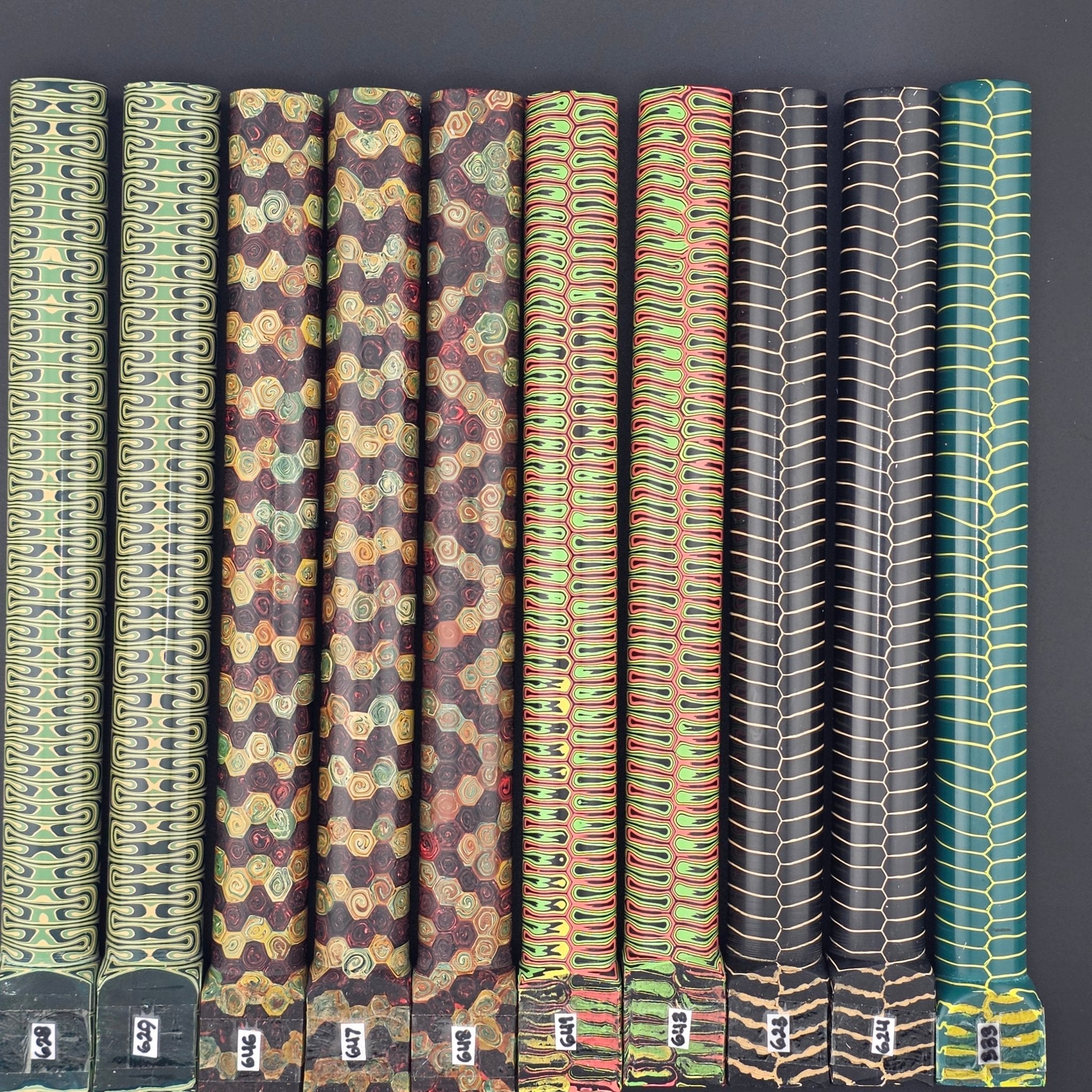 AVAILABLE - Hand - formed Ebonite by Anton Wewecz Soedibjo - DaveDollarCustomPens