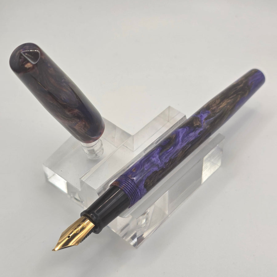 "Carson 24" - Fude Freedom fountain pen body - DaveDollarCustomPens