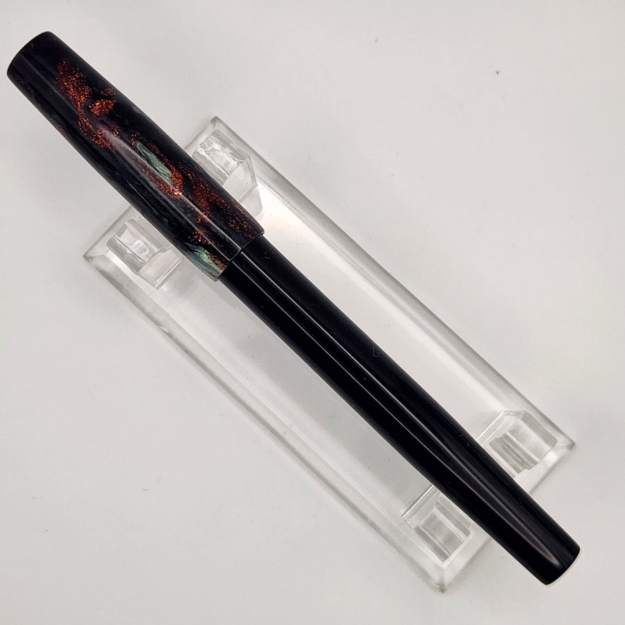 "Copper Mine" - Mercury Convertible Fountain Pen / Rollerball - DaveDollarCustomPens