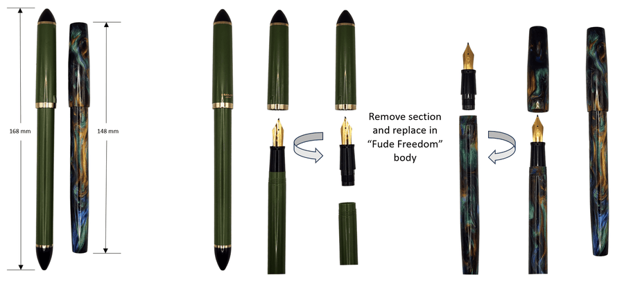 Custom Pen Order Deposit - FUDE Freedom - DaveDollarCustomPens