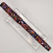 “Dazzle" Cellulose Acetate - Mercury Convertible Fountain Pen / Rollerball - DaveDollarCustomPens
