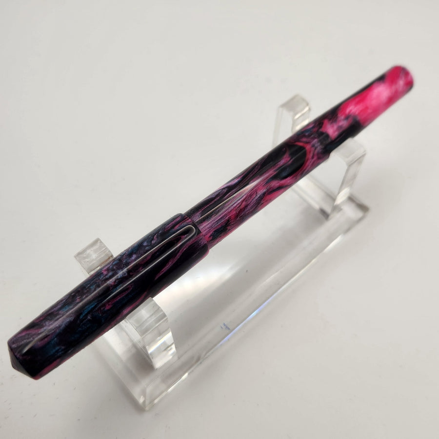 "DreamHouse of Horrors" - Fude Freedom fountain pen - DaveDollarCustomPens