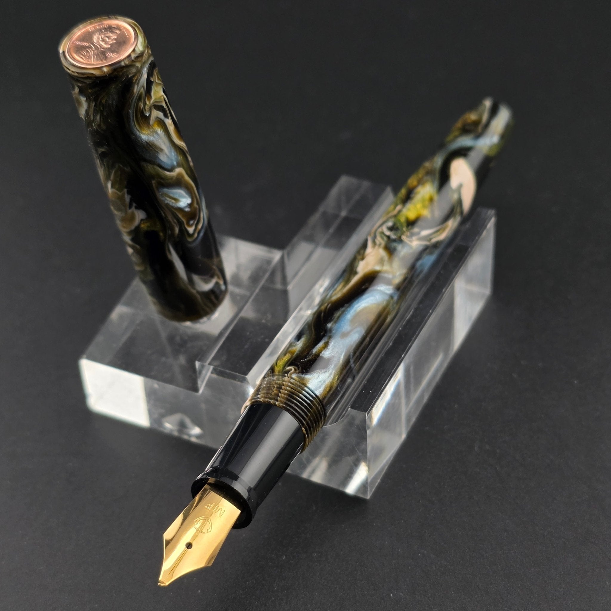 "Fairview Park" - Fude Freedom fountain pen - DaveDollarCustomPens