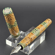 Flowers (Anton 636) - Liberty 8 Fountain Pen - DaveDollarCustomPens