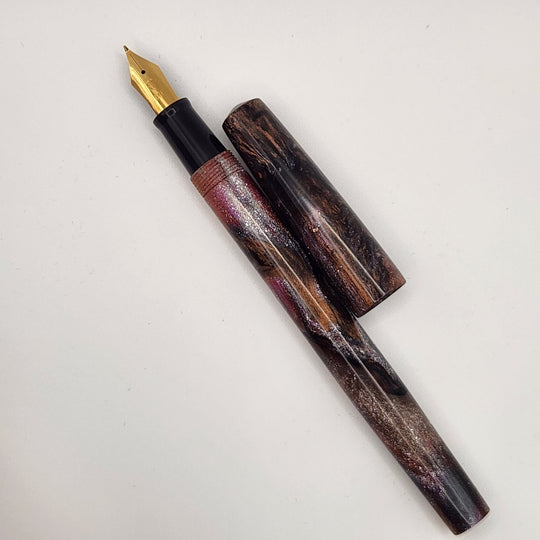 Fude Freedom fountain pen body "Jupiter Rising" - DaveDollarCustomPens