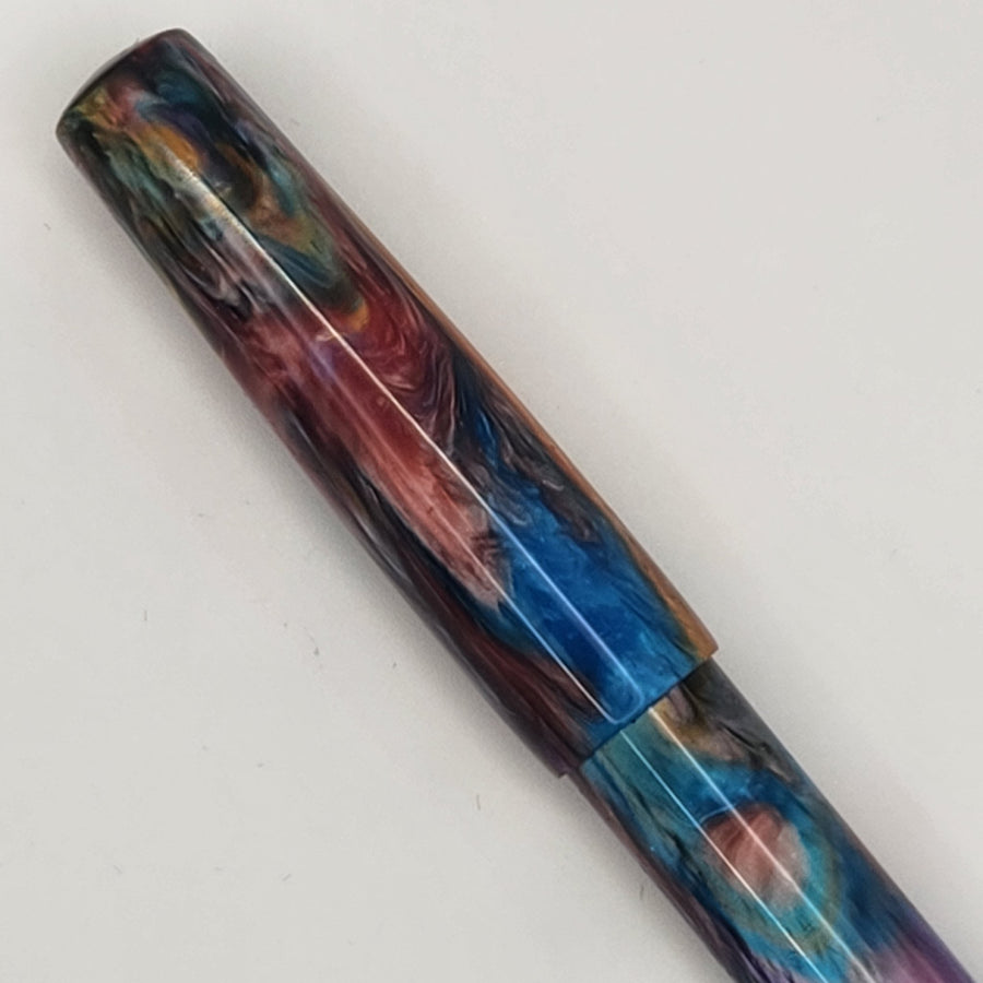 Fude Freedom fountain pen body "Primary Manipulation 4" - DaveDollarCustomPens