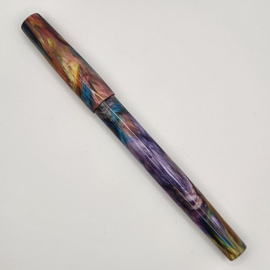 Fude Freedom fountain pen body "Primary Manipulation 4" - DaveDollarCustomPens