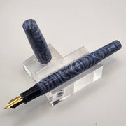 "Grape Ape Micarta" - Fude Freedom fountain pen - DaveDollarCustomPens