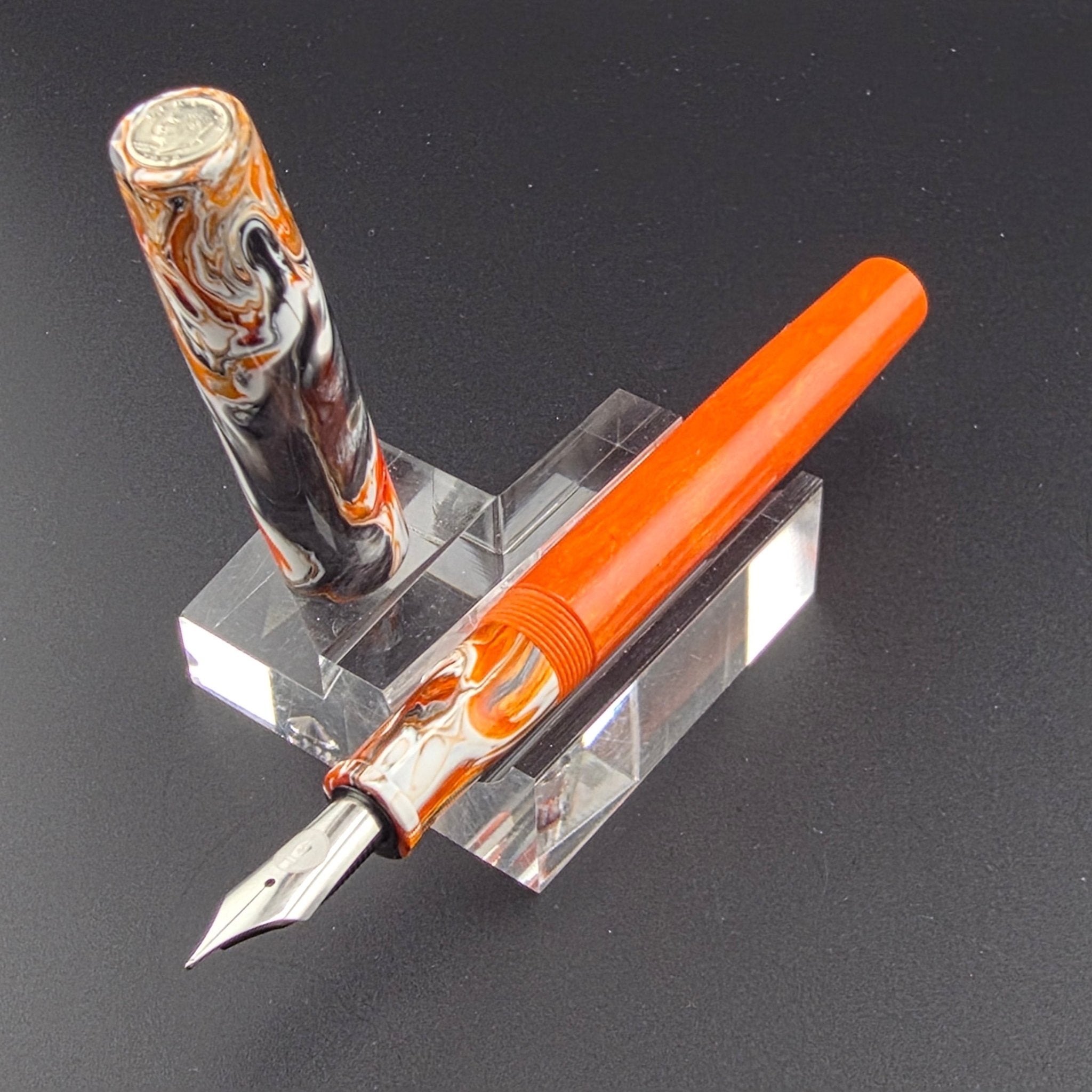 "Hallow's Eve" - IKE Fountain Pen - DaveDollarCustomPens
