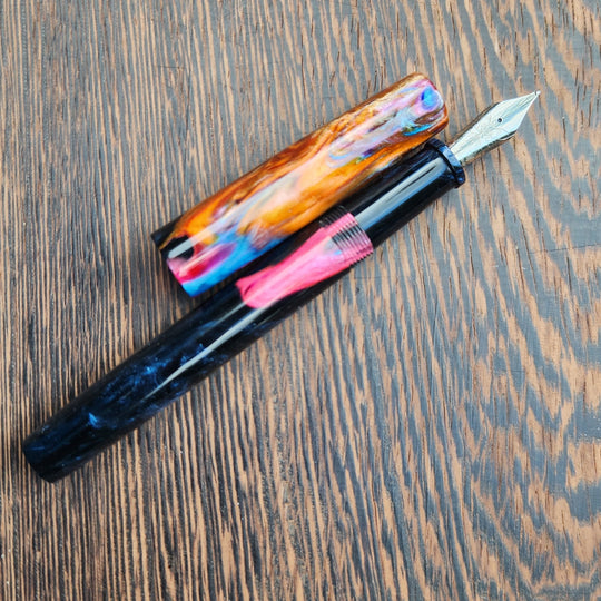 IKE Fountain Pen - First Light - DaveDollarCustomPens