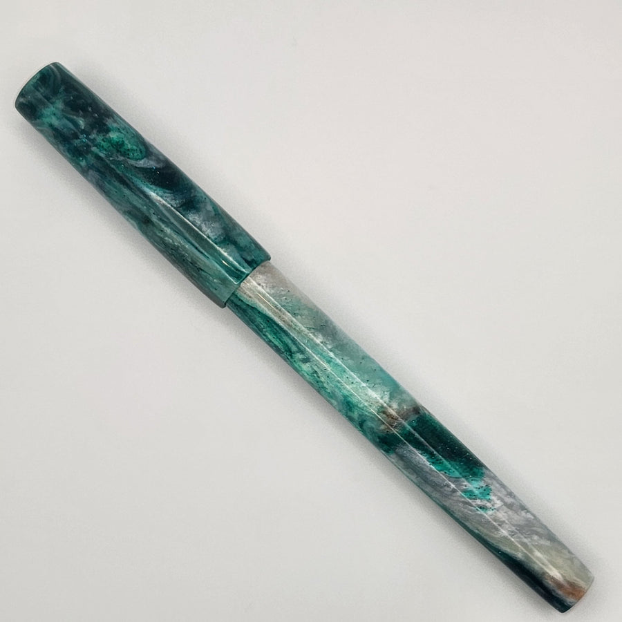 "Irish Isles" - Mercury Convertible Fountain Pen / Rollerball - DaveDollarCustomPens