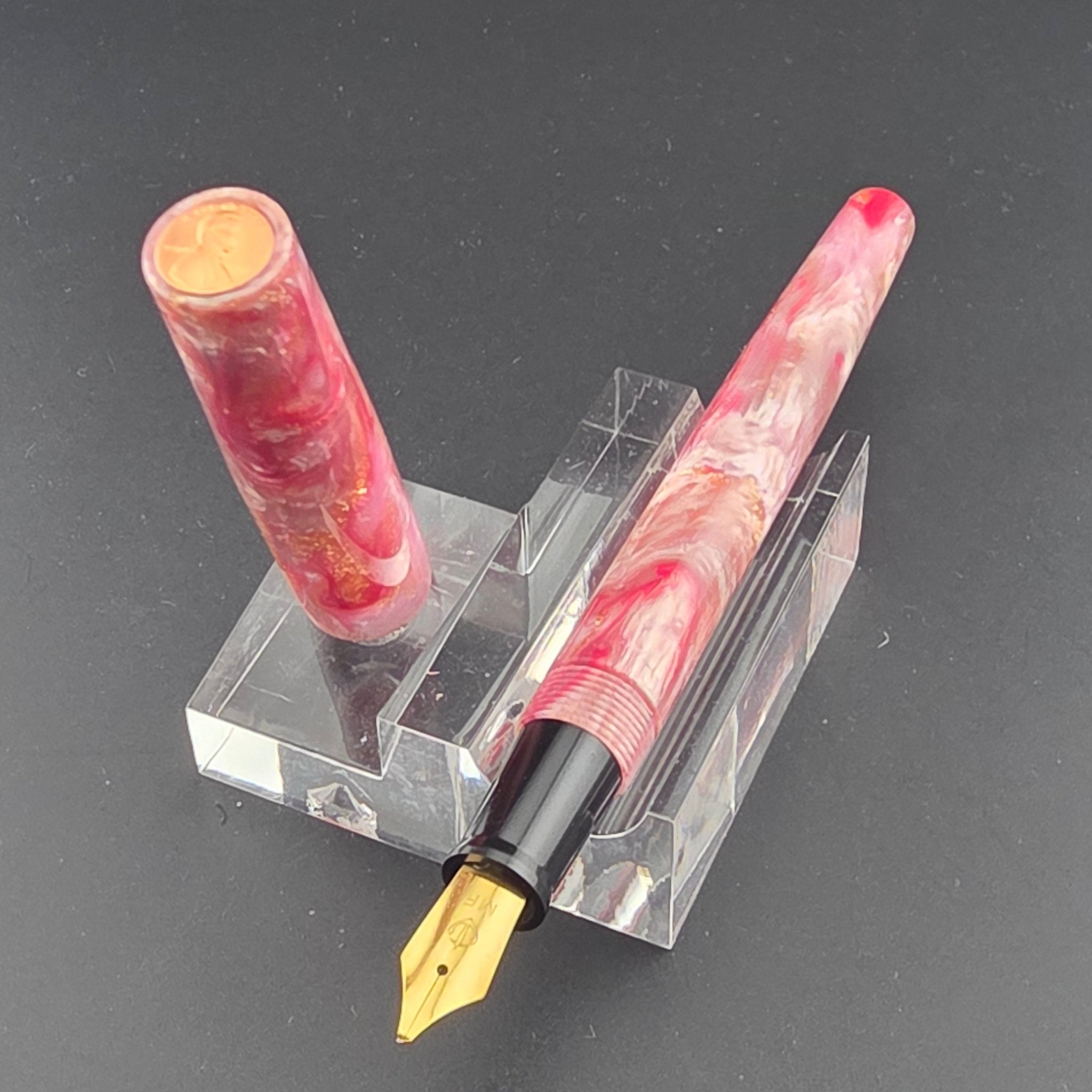 "JB Special" - Freedom Convertible Fountain Pen - DaveDollarCustomPens