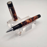 “Kyoto” - Mercury Convertible Pocket Fountain Pen / Rollerball with clip - DaveDollarCustomPens
