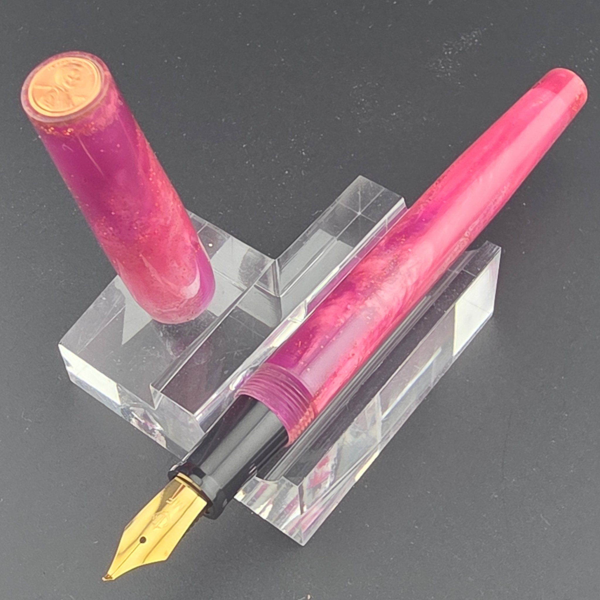 "Las Vegas Nights" - Fude Freedom fountain pen - DaveDollarCustomPens