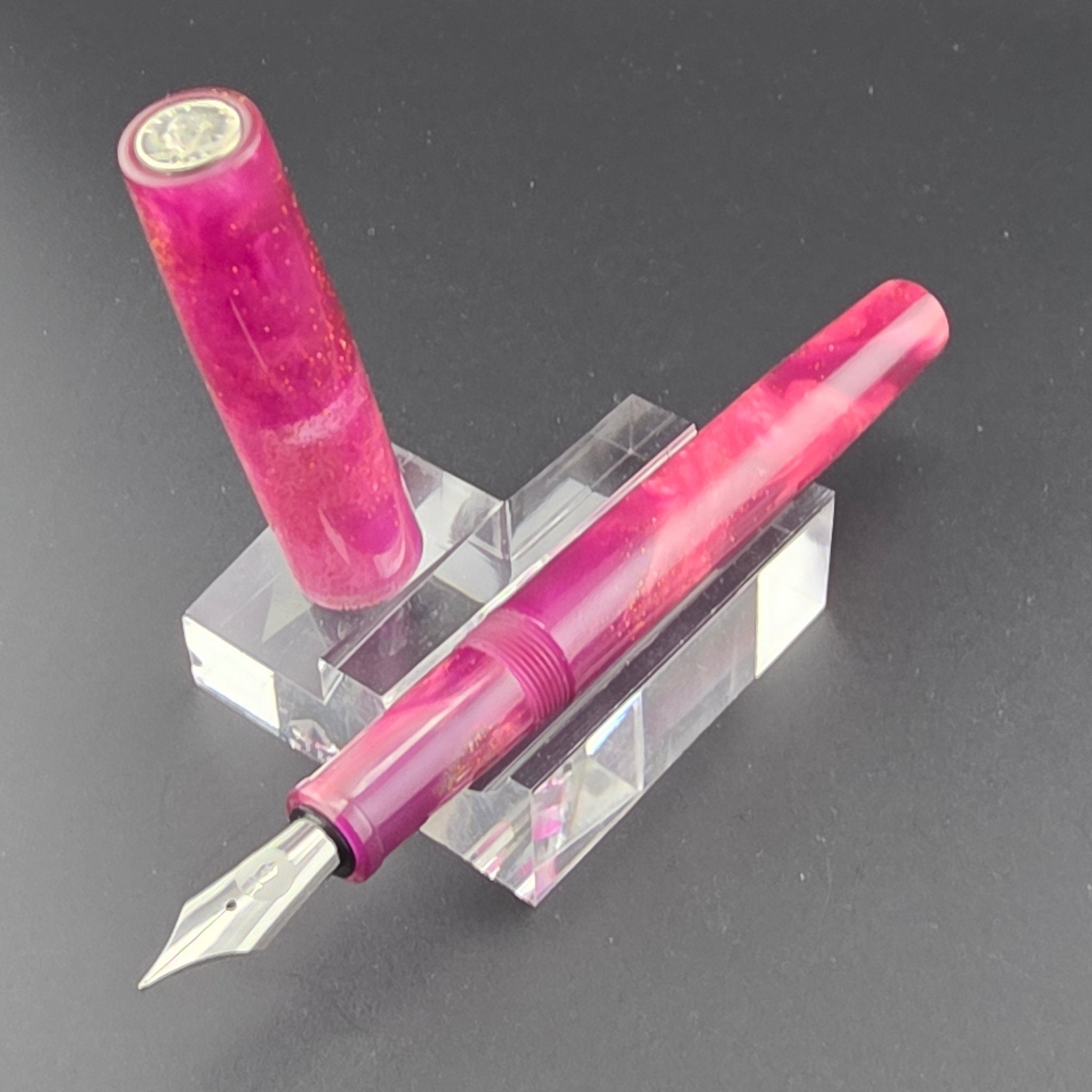 "Las Vegas Nights" IKE Fountain Pen - DaveDollarCustomPens